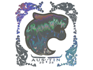 Наклейка|FURIA|Остин-2025